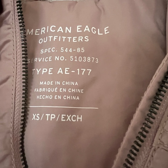 American Eagle Fluffy Winter Jacket - Picture 5 of 5